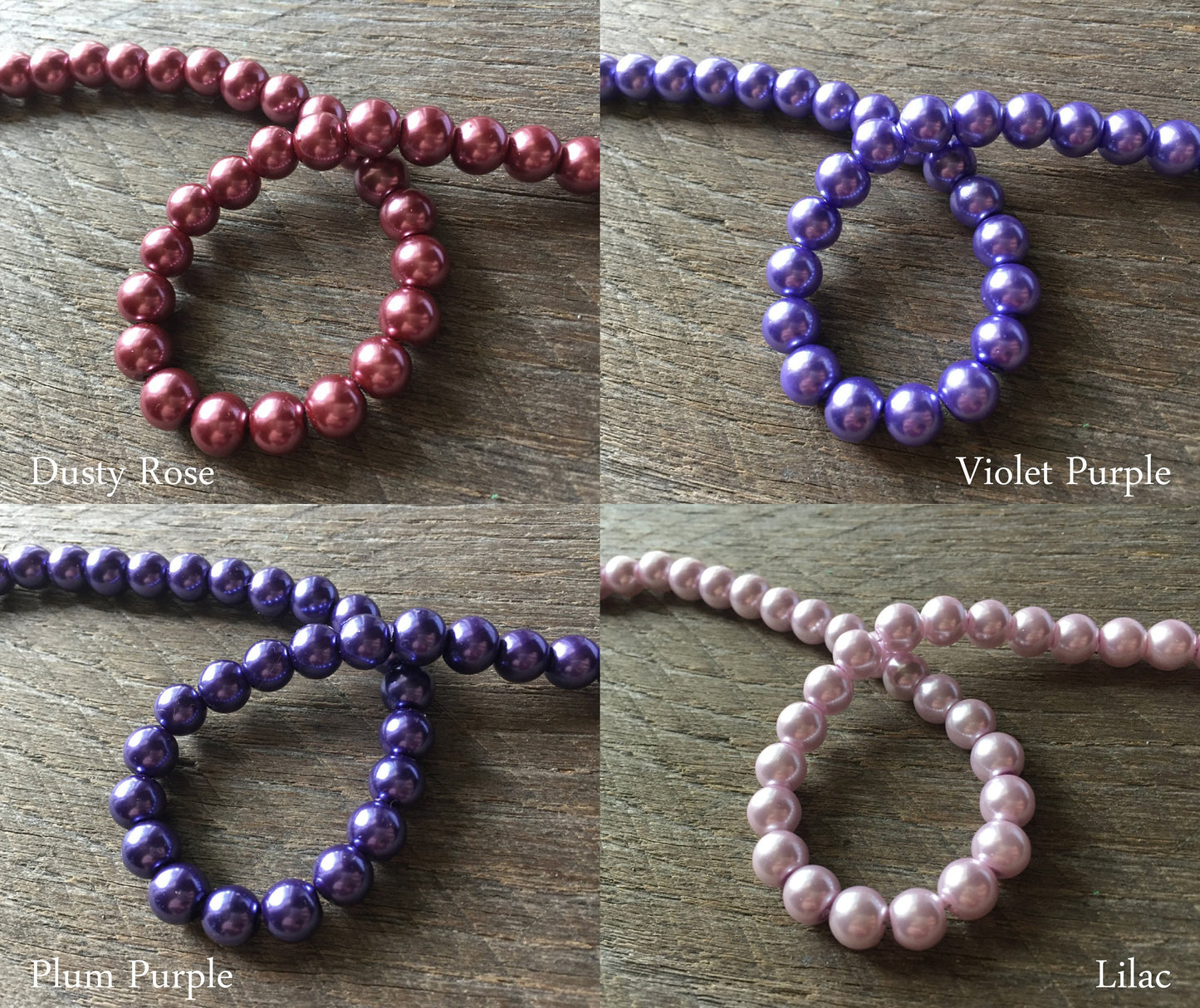 Haute Couture Pearl Necklace, High Fashion Choker Necklace 4mm, 6mm, 8mm with Adjustable 2" Extender Chain
