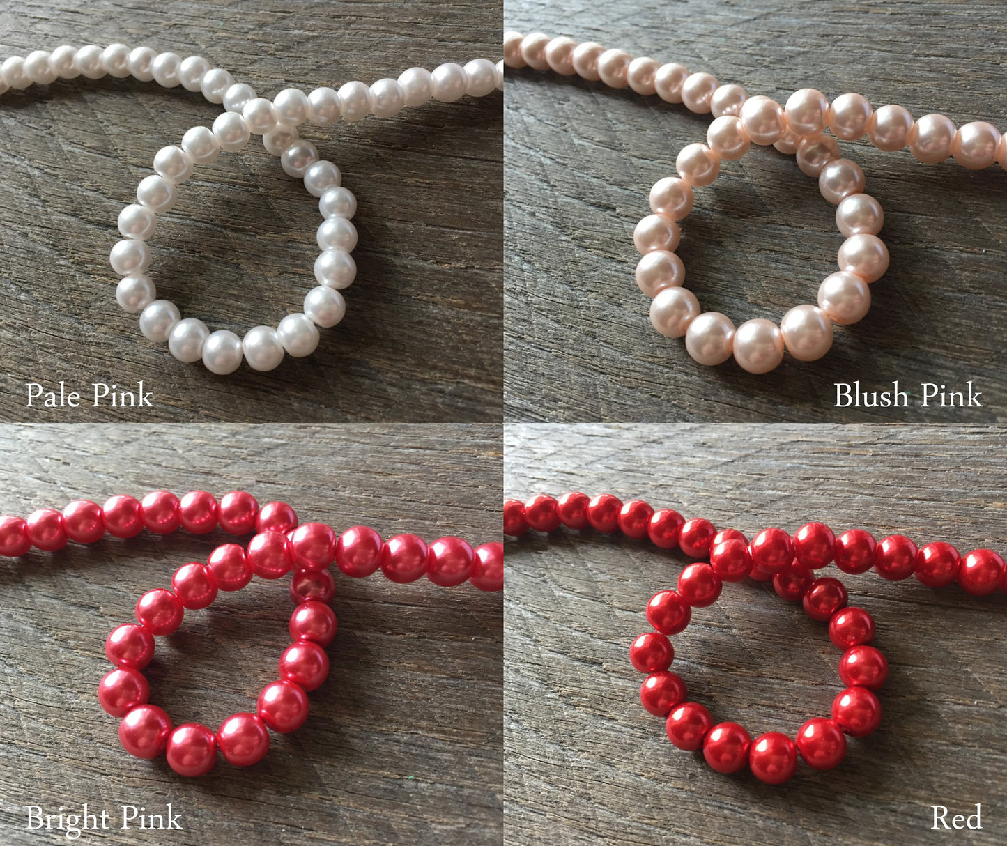 Bridal Pearl Necklace, Wedding Party Gift, White Choker for Brides, Bridesmaids, Flower Girls, and Mother-in-Law